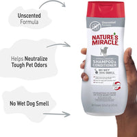 Nature´s Miracle Shampoo y Acondicionador Hipoalergénico para Perros 473 ml