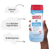 Nature´s Miracle Shampoo y Acondicionador para Perros Cachorros 473 ml