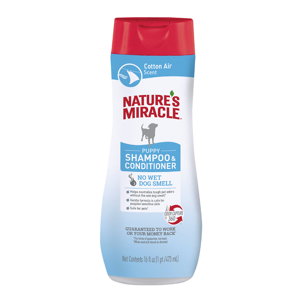 Nature´s Miracle Shampoo y Acondicionador para Perros Cachorros 473 ml